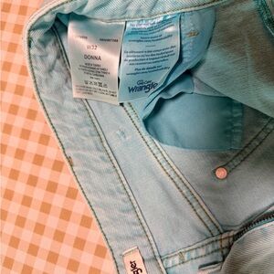 Wrangler Donna High-Rise Jeans — Aqua